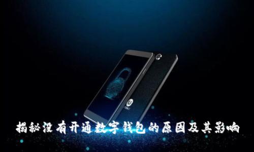 揭秘没有开通数字钱包的原因及其影响
